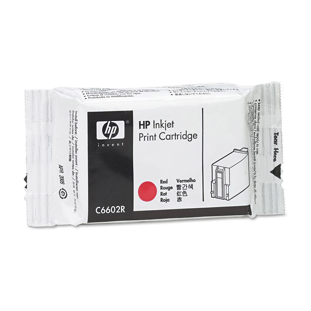 HP 잉크젯 프린터 잉크 카트리지 레드 C6602R