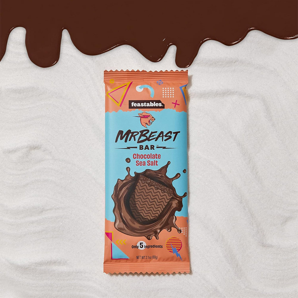 미스터비스트 초콜릿 씨솔트 초콜릿바 60g X 5팩